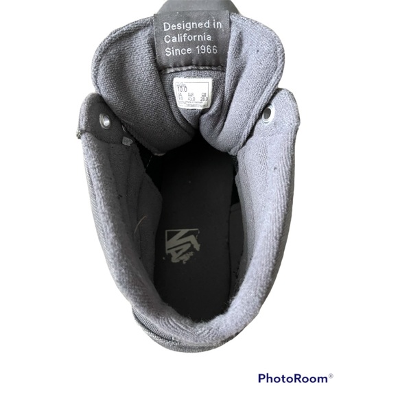 Men’s Vans Old Skool hi top canvas skate sneakers Sz 10 # 500714 - Picture 5 of 6